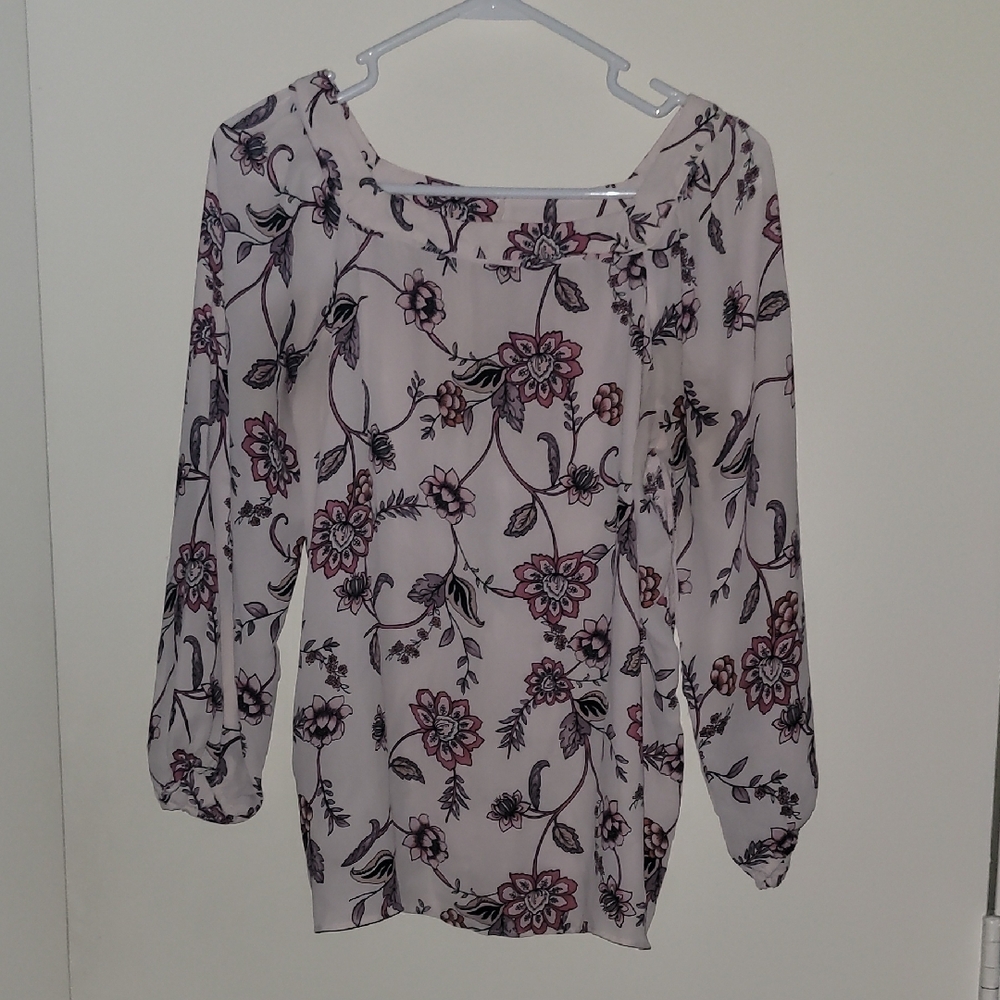 LOFT Floral Print Women's Top